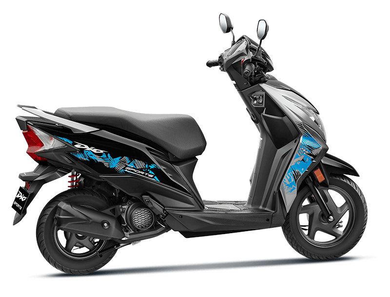 Dio store scooty black